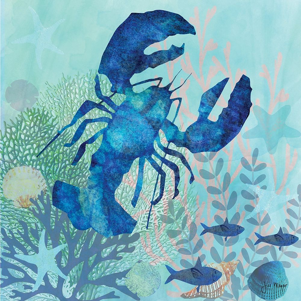 Coral Reef III art print by Jill Meyer for $57.95 CAD
