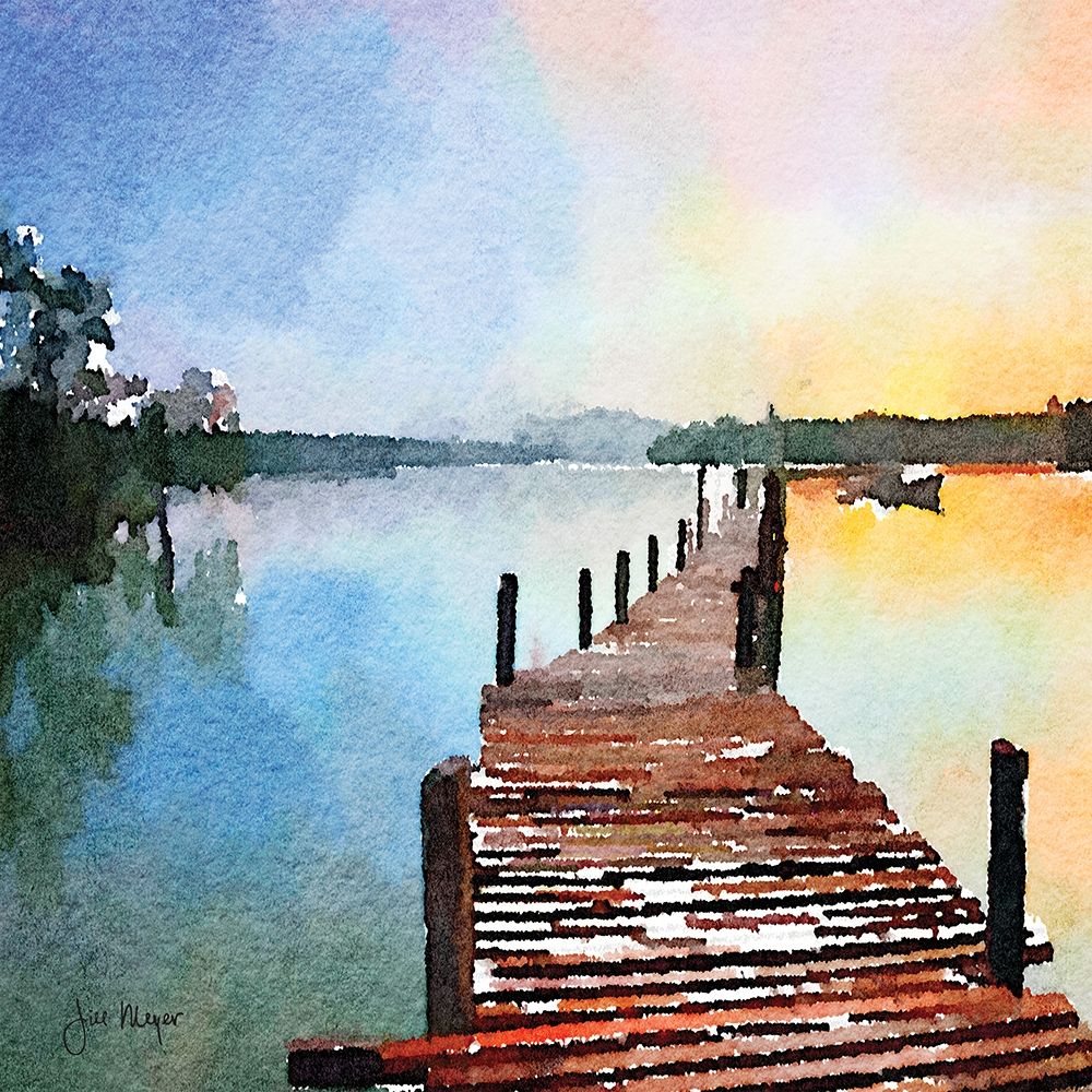 Pier Review II art print by Jill Meyer for $57.95 CAD