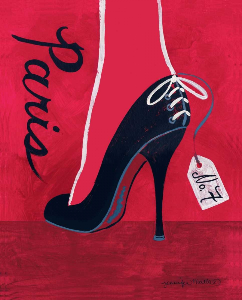 High Heels Paris art print by Jennifer Matla for $57.95 CAD