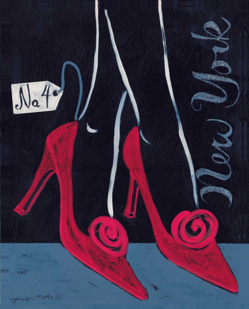 High Heels New York art print by Jennifer Matla for $57.95 CAD