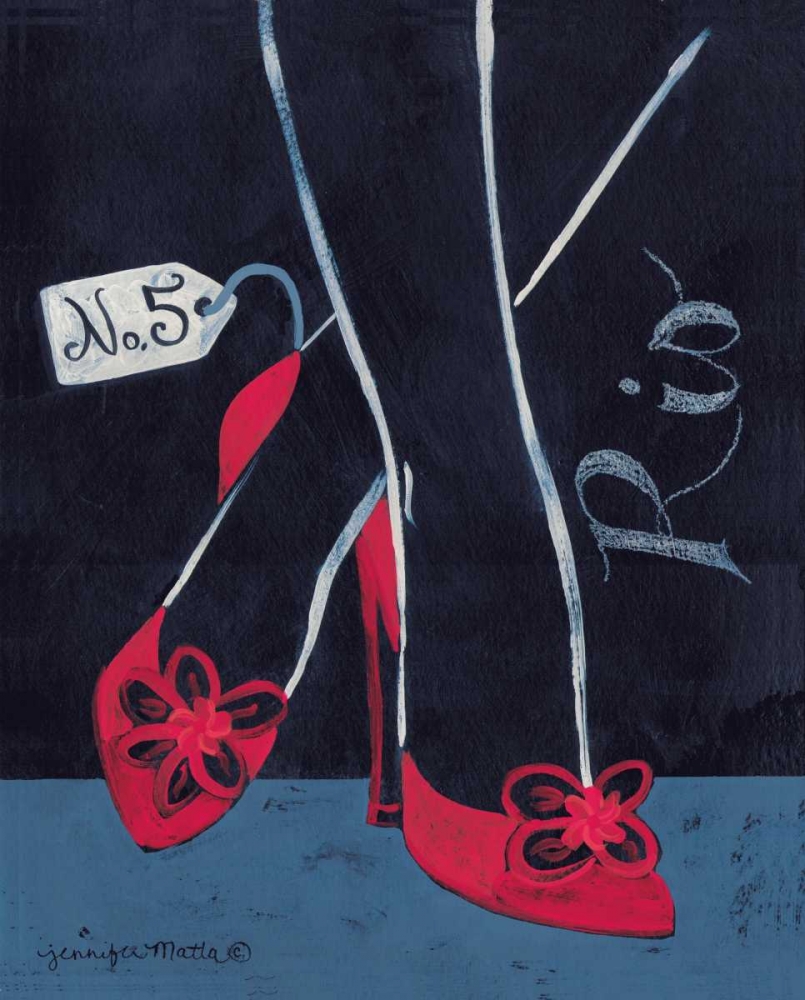 High Heels Rio art print by Jennifer Matla for $57.95 CAD