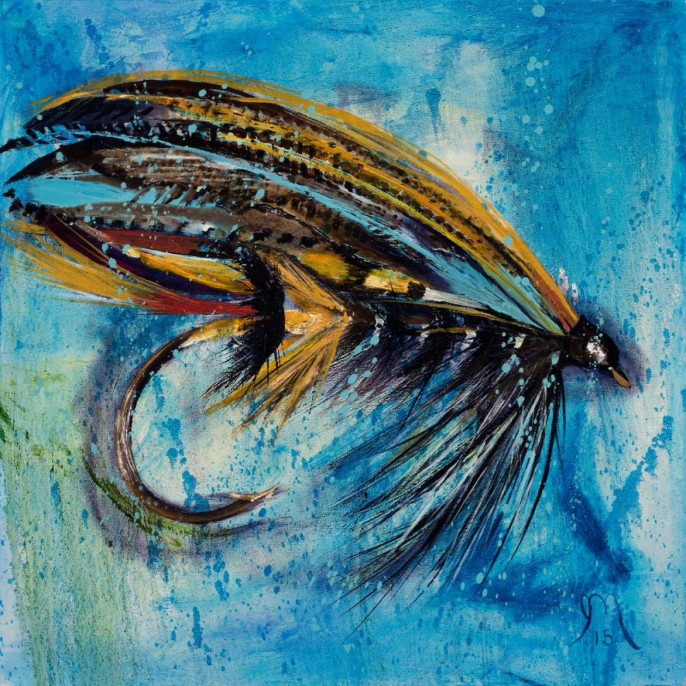 Salmon Fly King art print by Jodi Monahan for $57.95 CAD