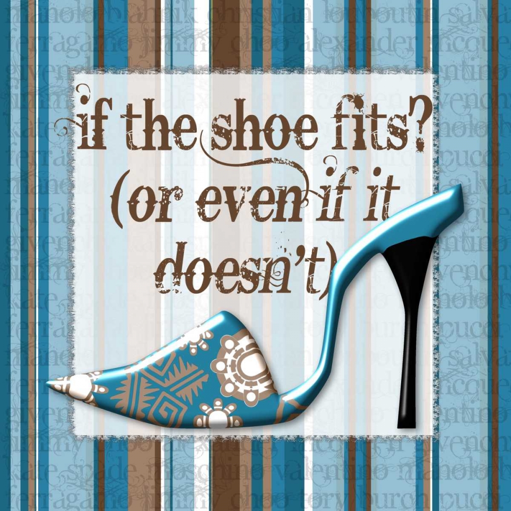 Girly Shoe II art print by Sylvia Murray for $57.95 CAD