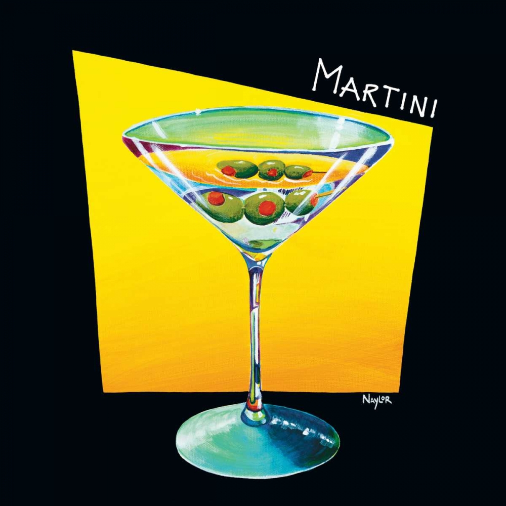 Martini art print by Mary Naylor for $57.95 CAD