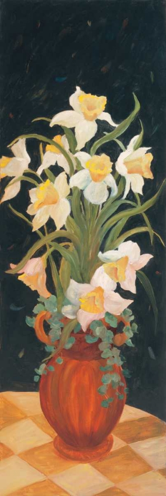 Daffodils at Dark art print by Leila Platt for $57.95 CAD