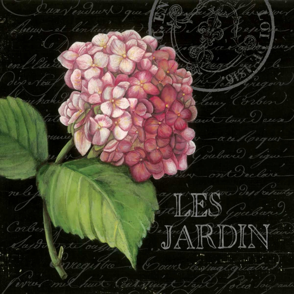 Les Jardin Geranium Sq. art print by Kimberly Poloson for $57.95 CAD