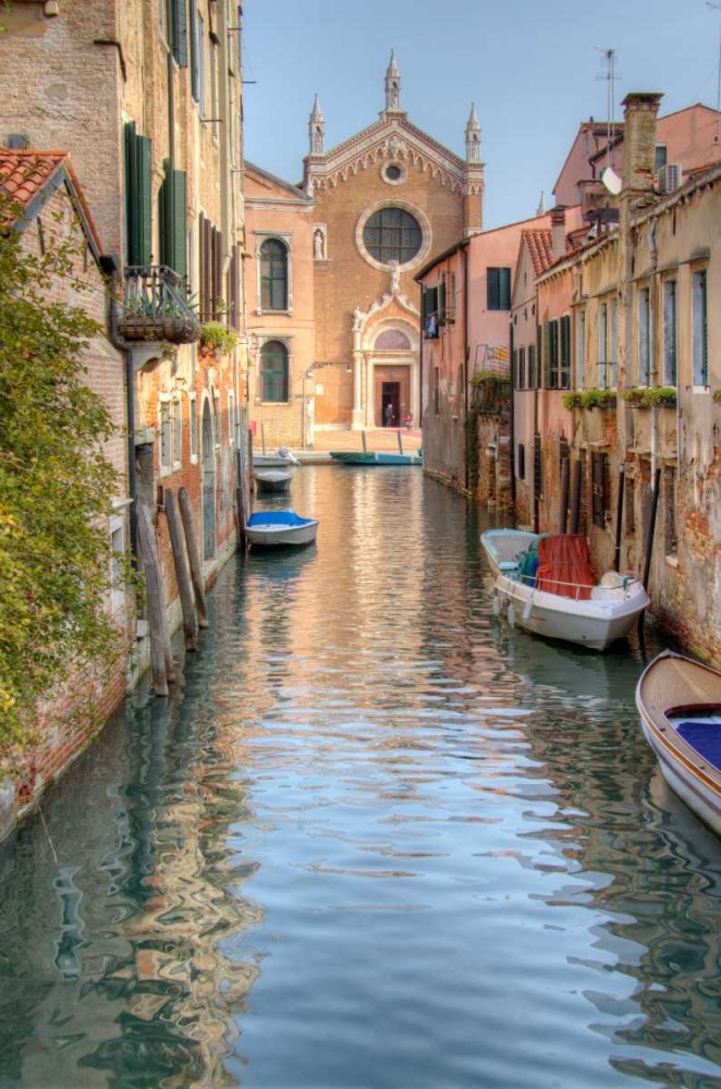 Waterways of Venice I art print by George Johnson for $57.95 CAD