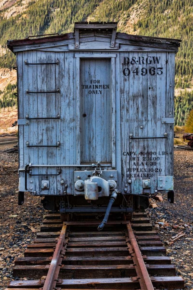 Vintage Caboose I art print by Kathy Mahan for $57.95 CAD