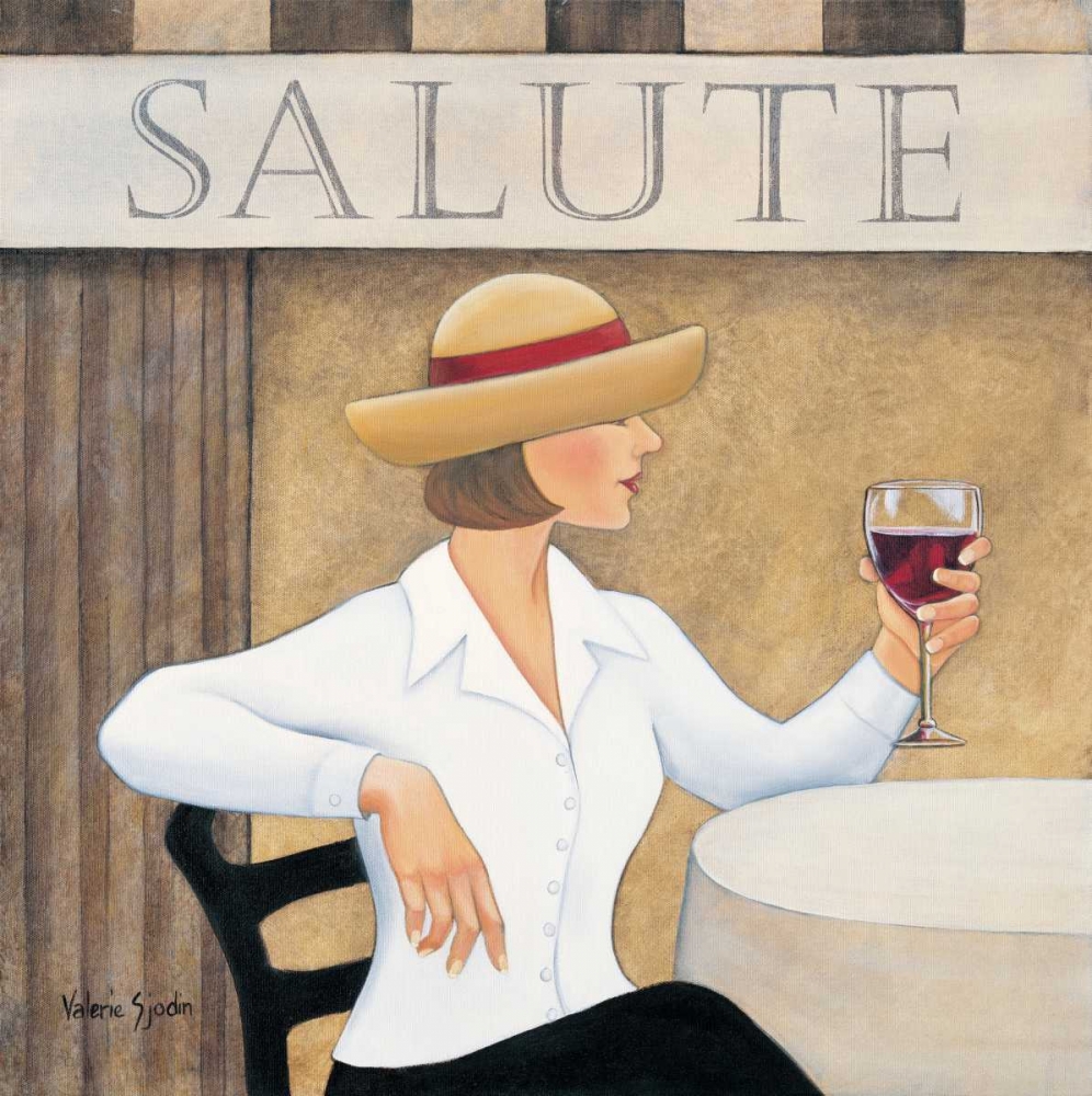 Salute I art print by Valerie Sjodin for $57.95 CAD
