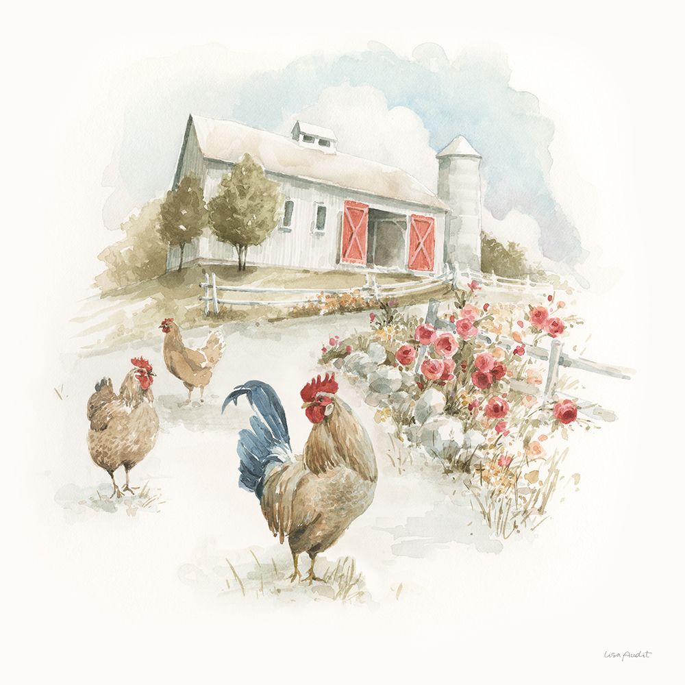 Countryside XII art print by Lisa Audit for $57.95 CAD