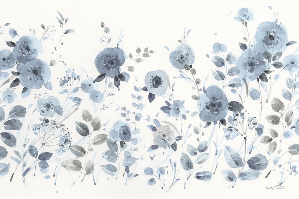 Dancing Flowers II art print by Lisa Audit for $57.95 CAD