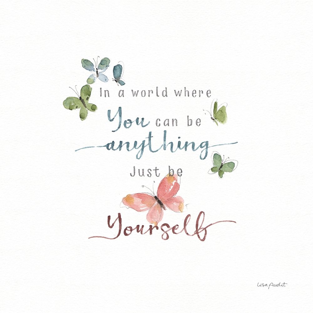 Be Yourself art print by Lisa Audit for $57.95 CAD