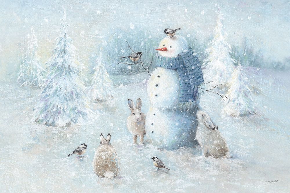Let it Snow 01 art print by Lisa Audit for $57.95 CAD