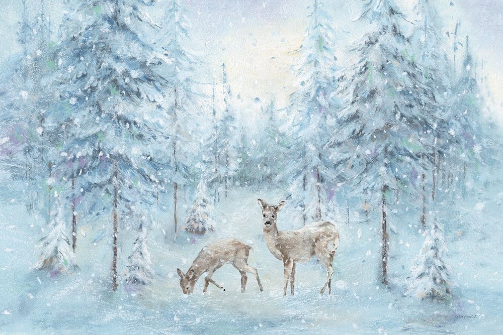 Let it Snow 02 art print by Lisa Audit for $57.95 CAD