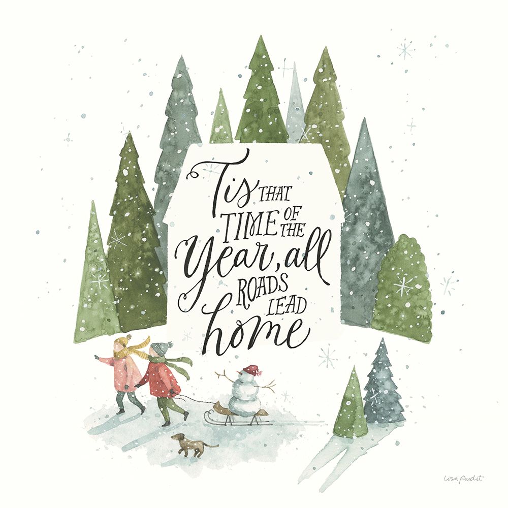 Magical Winterland X art print by Lisa Audit for $57.95 CAD