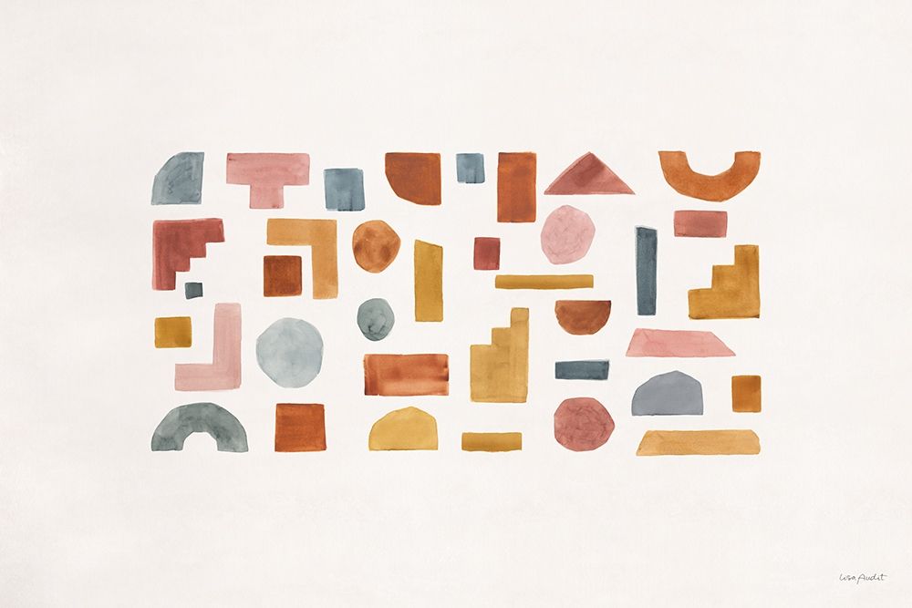 Shapes and Forms 01 art print by Lisa Audit for $57.95 CAD