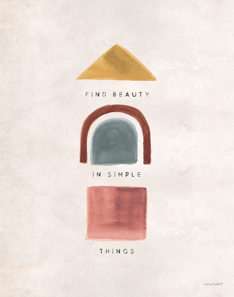 Simple Things 03 art print by Lisa Audit for $57.95 CAD