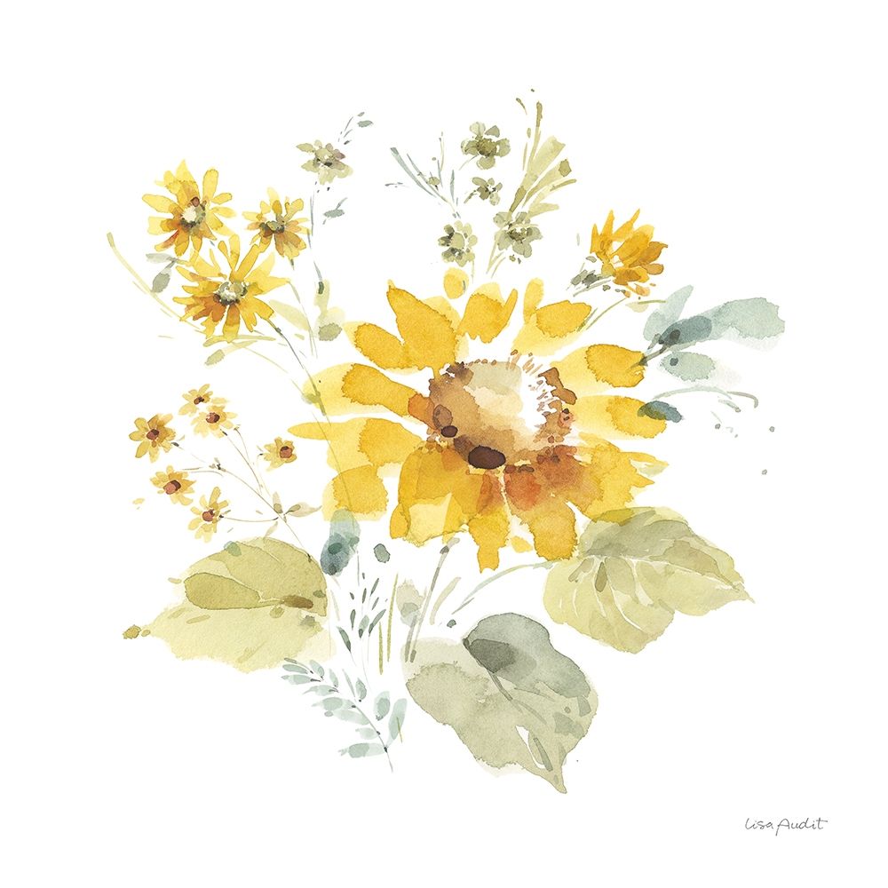 Sunflowers Forever 07 art print by Lisa Audit for $57.95 CAD