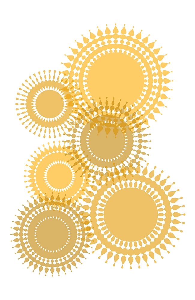 Yellos Suns art print by Aesthete for $57.95 CAD