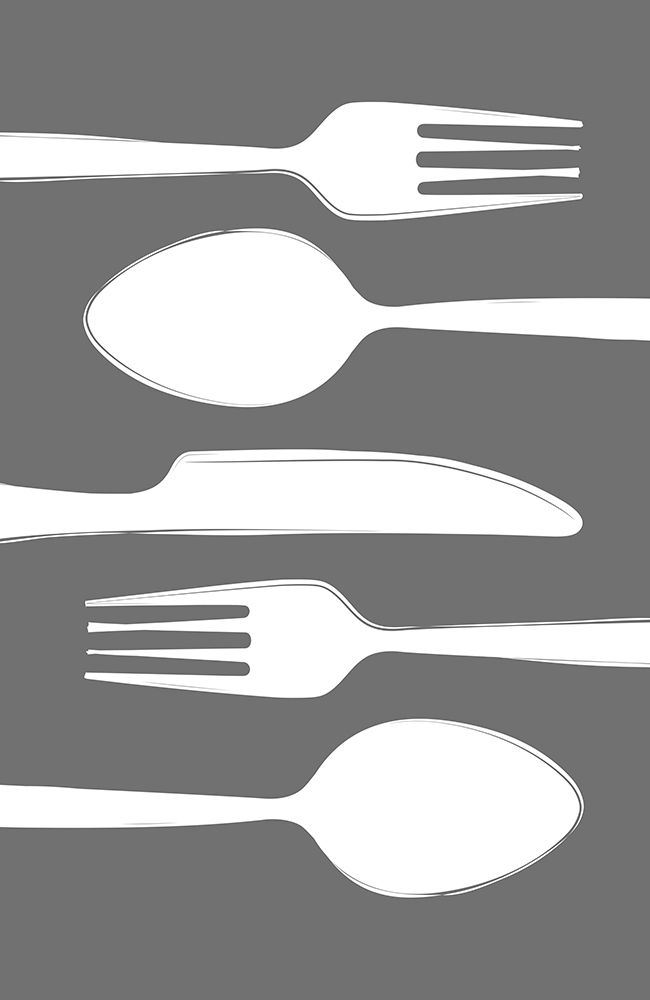 Cutlery art print by Aesthete for $57.95 CAD