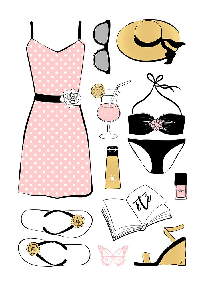 Summer Style art print by Aesthete for $57.95 CAD