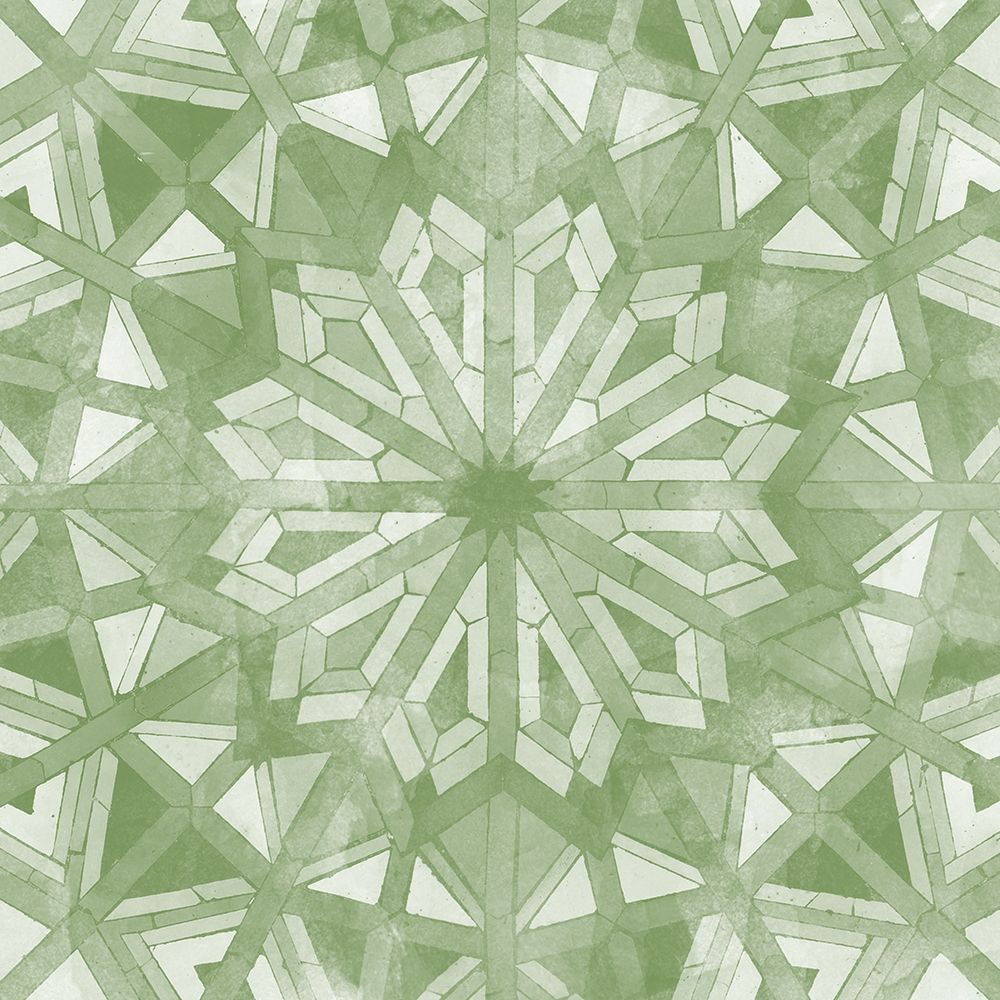 Green Tile Light 6 art print by Alonzo Saunders for $57.95 CAD