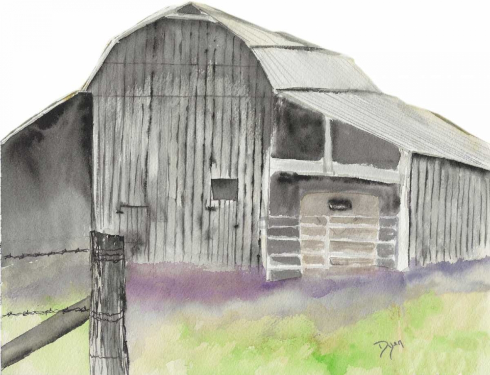 The Gray Barn art print by Beverly Dyer for $57.95 CAD