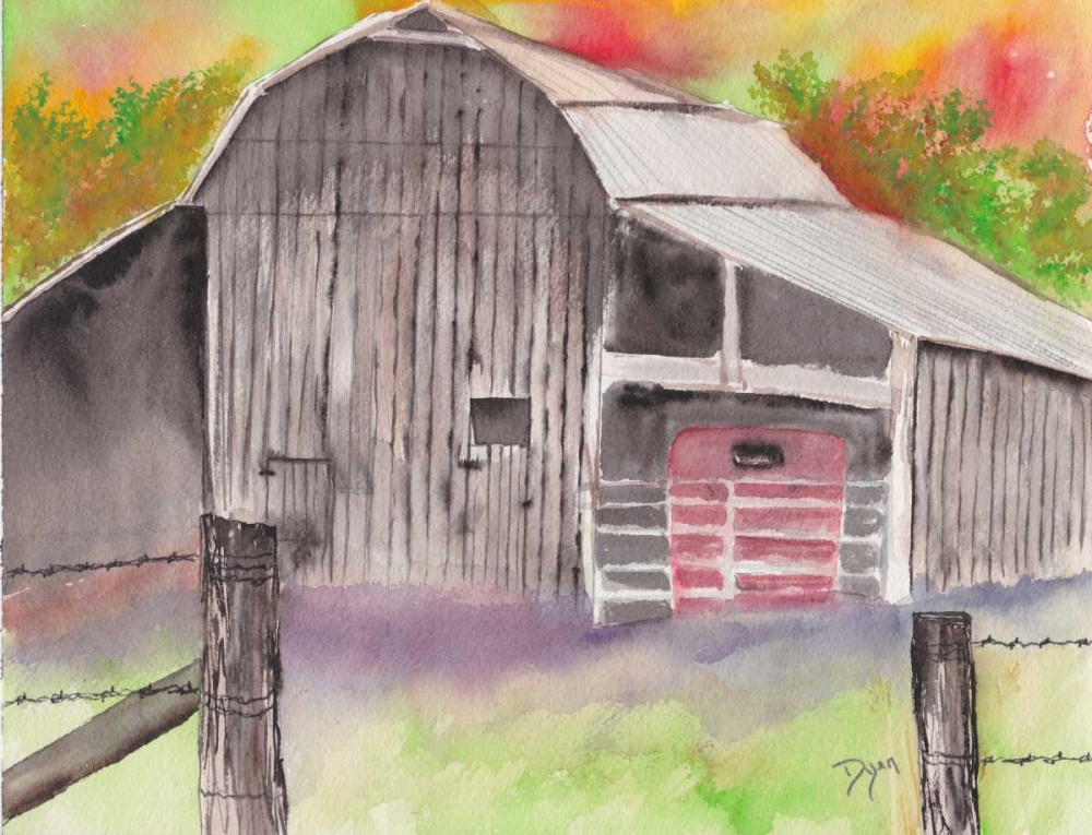 The Barn art print by Beverly Dyer for $57.95 CAD