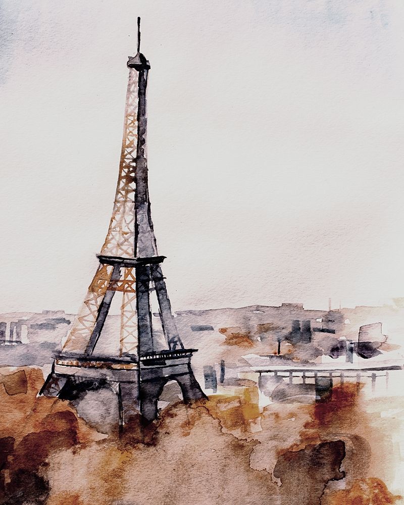Eiffel View art print by Boho Hue Studio for $57.95 CAD