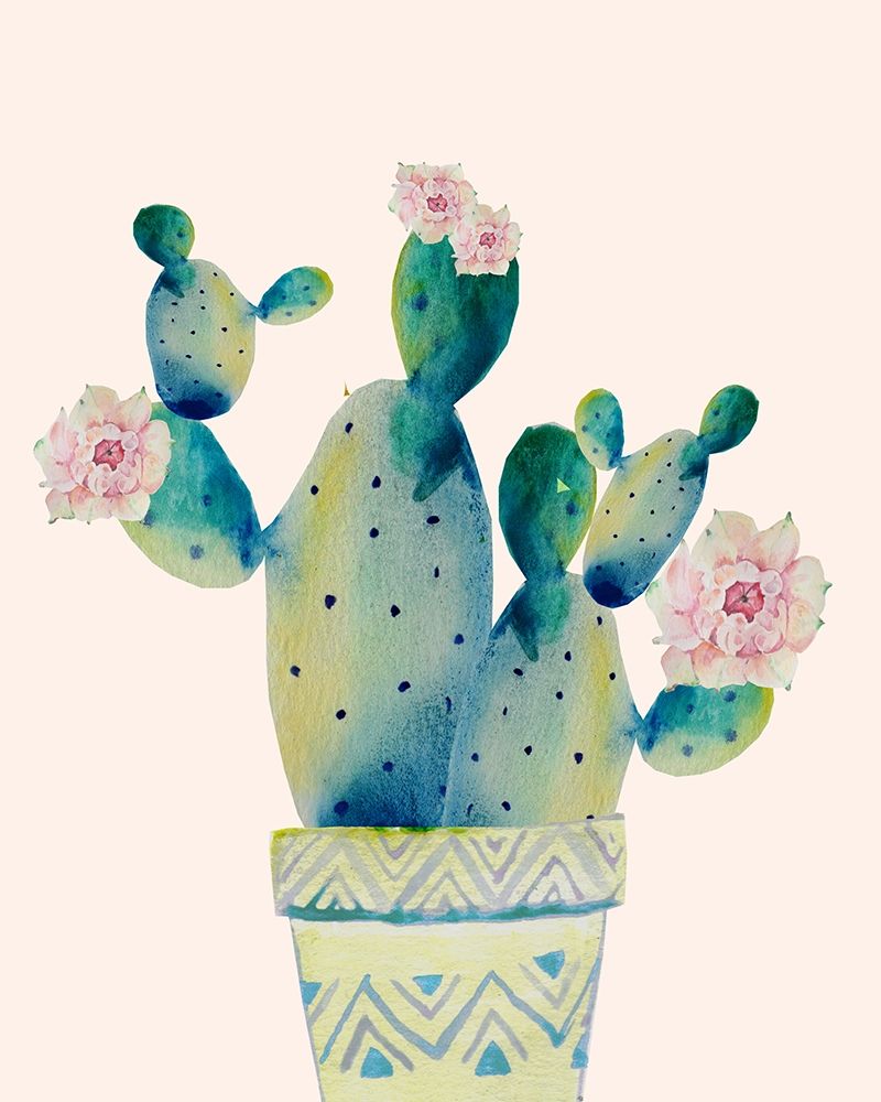 Succulent In Teal B art print by Boho Hue Studio for $57.95 CAD