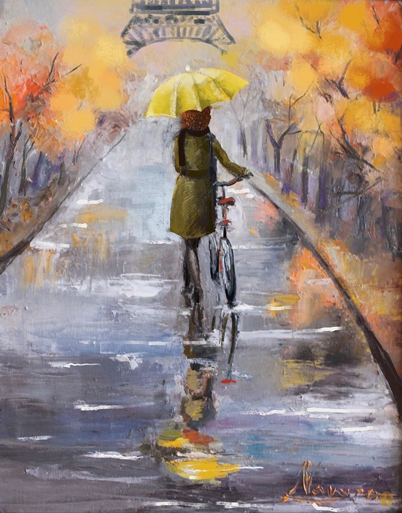 Rainy Day Paris art print by Boho Hue Studio for $57.95 CAD