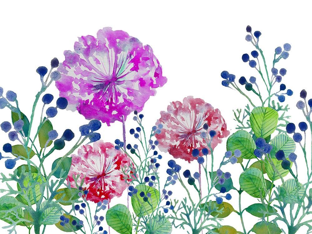 Floral field art print by Boho Hue Studio for $57.95 CAD