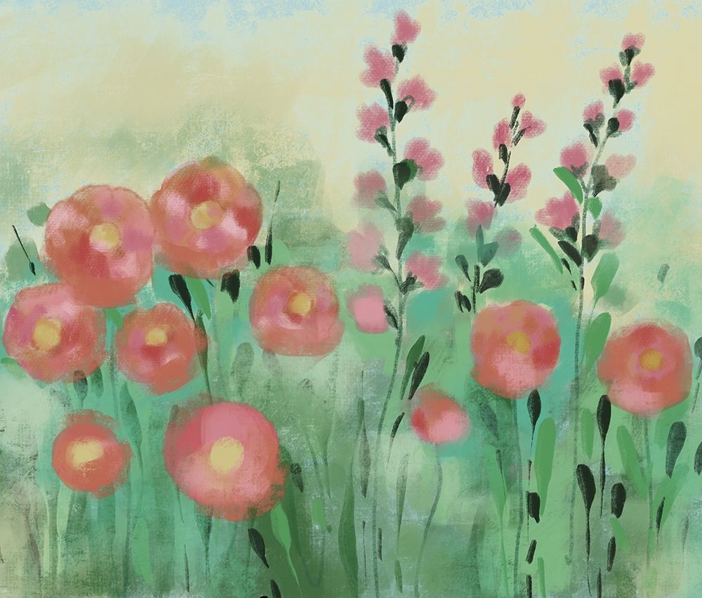 Floral Field art print by Boho Hue Studio for $57.95 CAD