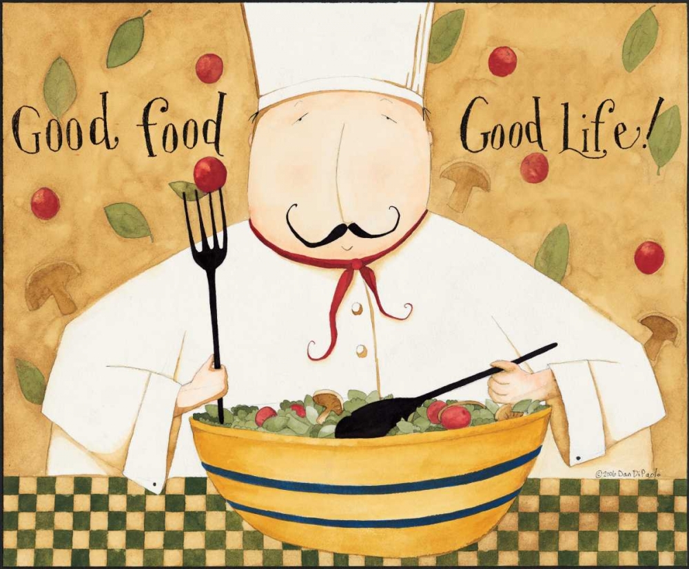 Good Food art print by Dan DiPaolo for $57.95 CAD