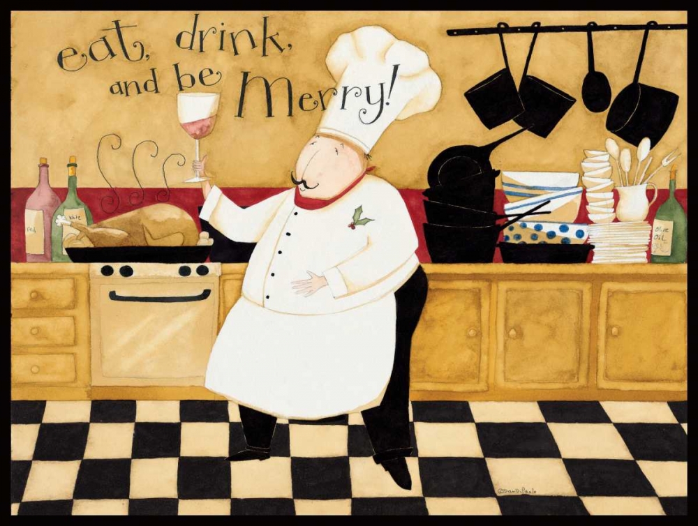 Cooking With Wine art print by Dan DiPaolo for $57.95 CAD