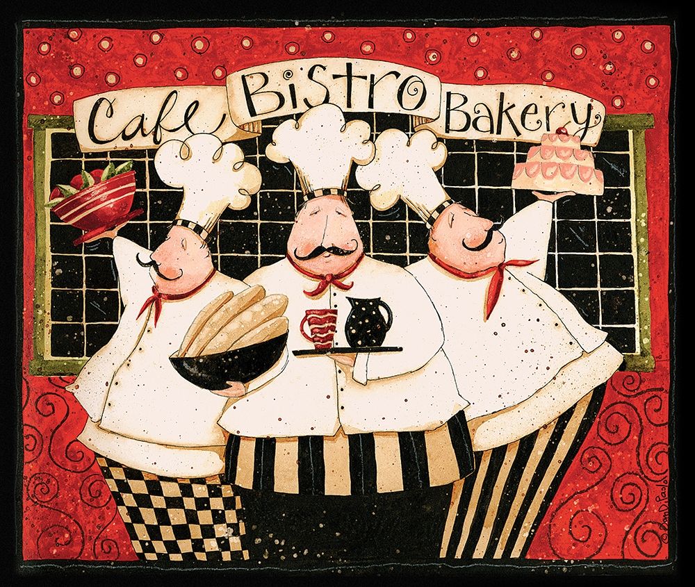 Cafe Bistro Bakery art print by Dan DiPaolo for $57.95 CAD