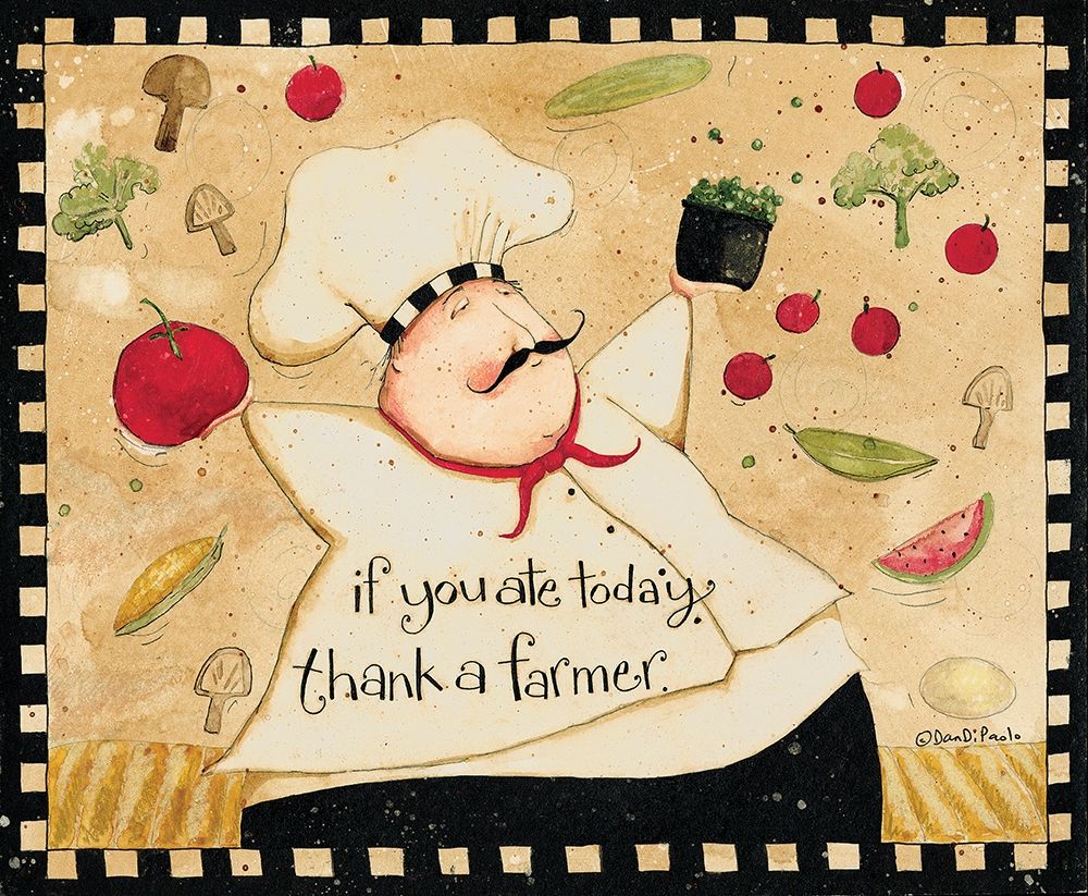 Thank A Farmer art print by Dan DiPaolo for $57.95 CAD