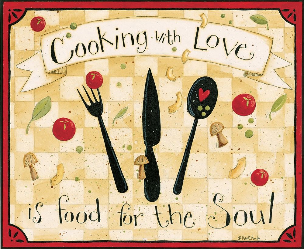 Cooking With Love art print by Dan DiPaolo for $57.95 CAD