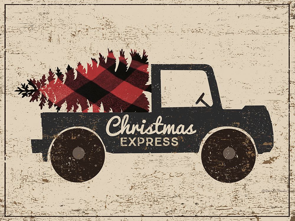 Christmas Express art print by Dan DiPaolo for $57.95 CAD