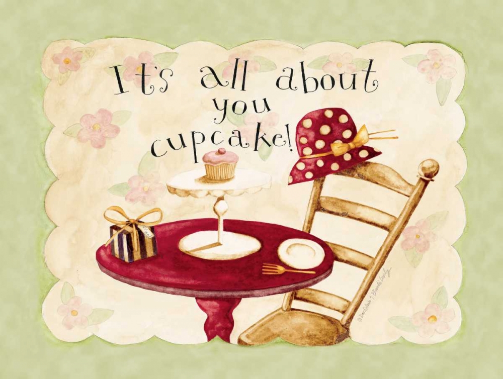 All About You Cupcake art print by Dan DiPaolo for $57.95 CAD