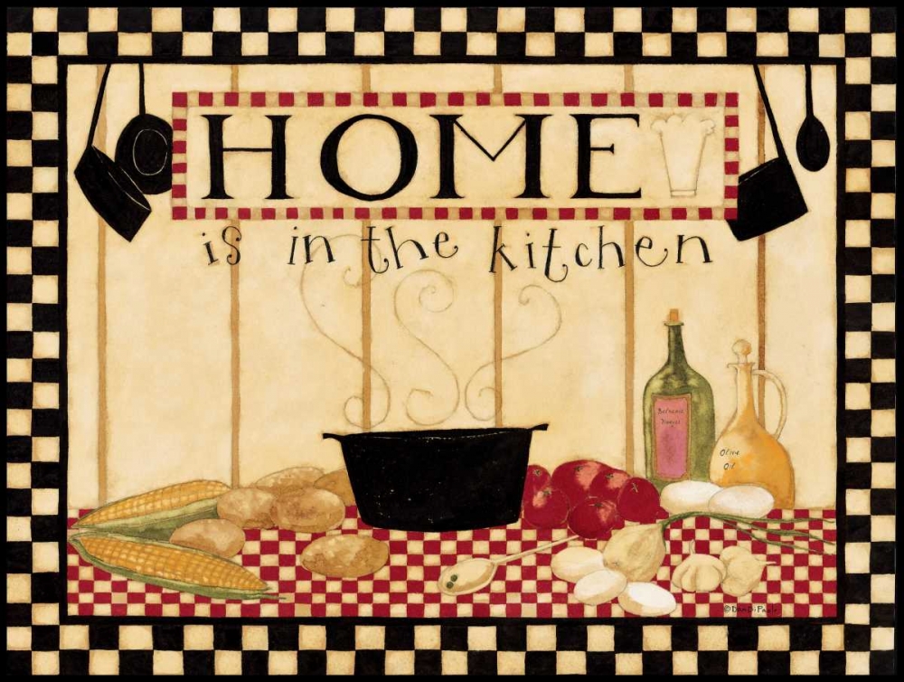 Home Is In The Kitchen art print by Dan DiPaolo for $57.95 CAD