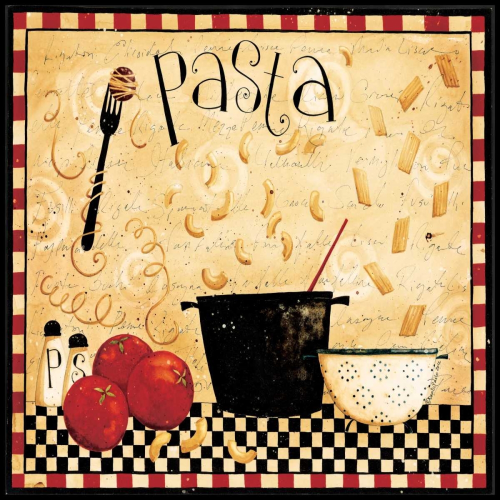 Cooking Lots Of Pasta art print by Dan DiPaolo for $57.95 CAD