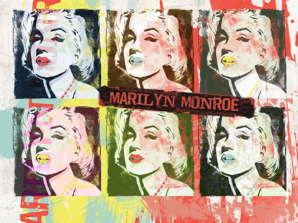 Monroe Painted A art print by Enrique Rodriquez Jr for $57.95 CAD