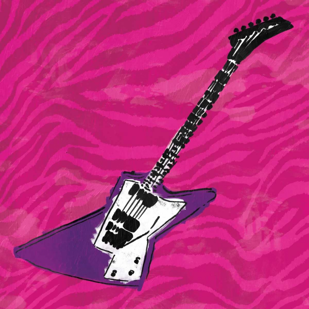 Girls Rock Guitar Mate art print by Enrique Rodriquez Jr for $57.95 CAD