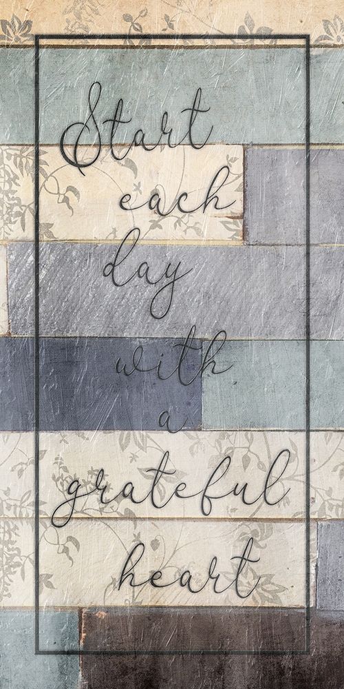 Start Each Day art print by Jace Grey for $57.95 CAD