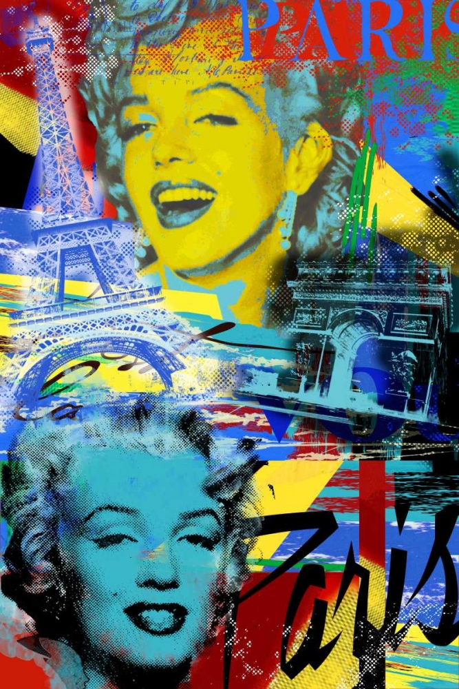 Marilyn Paris art print by Jace Grey for $57.95 CAD