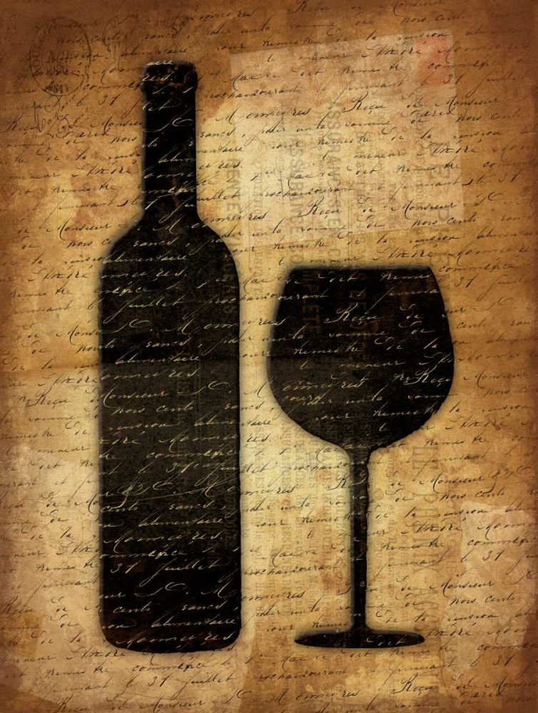 Wine Shadows art print by Jace Grey for $57.95 CAD