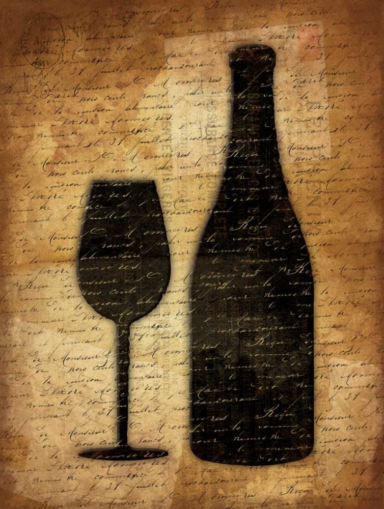 Wine Shadows 2 art print by Jace Grey for $57.95 CAD