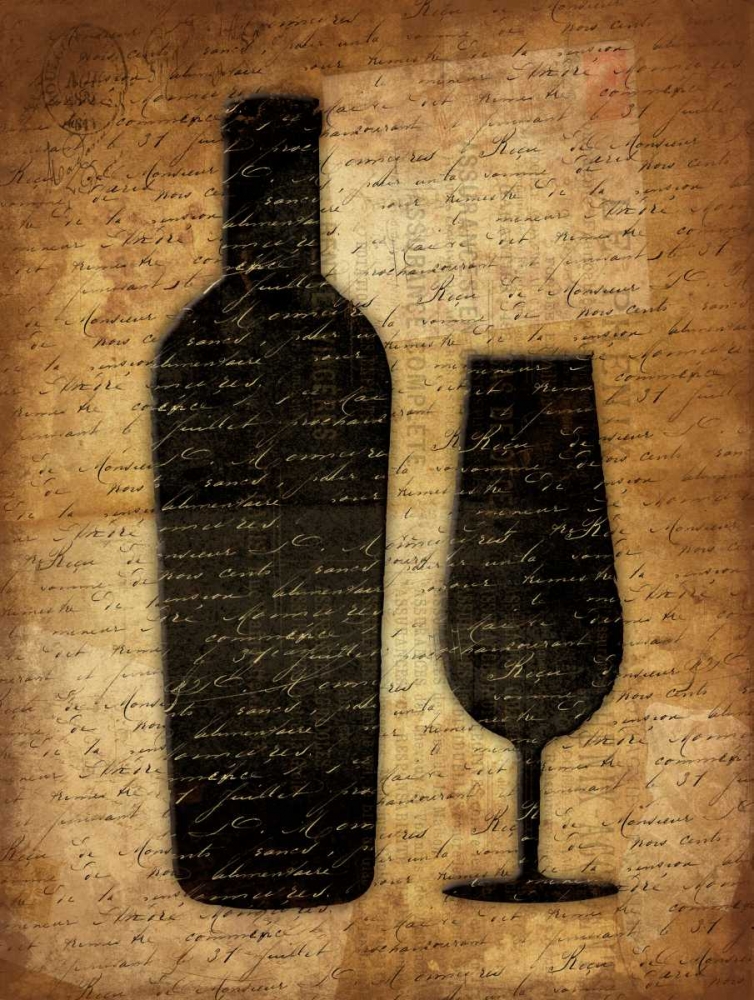 Wine Shadows 3 art print by Jace Grey for $57.95 CAD