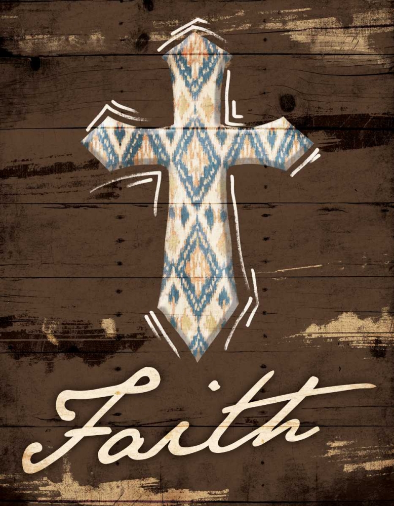 Faith Cross art print by Jace Grey for $57.95 CAD
